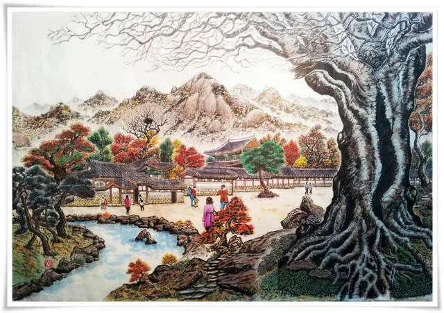 무제 25 — 한국화 작품